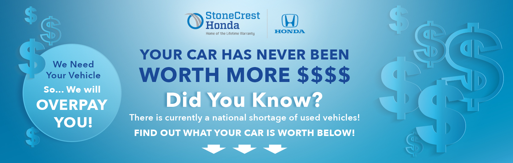 find the value of your car here